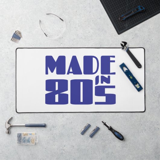 Made in 80er schreibtischunterlage (Arbeitsplatz)