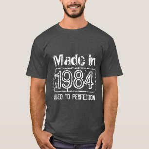 Made in 80er t Shirt 1984 Vollständig