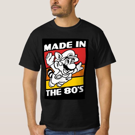 made in 80's Mario T-Shirt (Vorderseite)