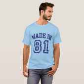 Made in 81 T-Shirt (Vorne ganz)