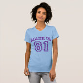 Made in 81 T-Shirt (Vorne ganz)