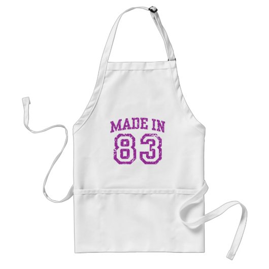 Made in 83 schürze (Vorne)