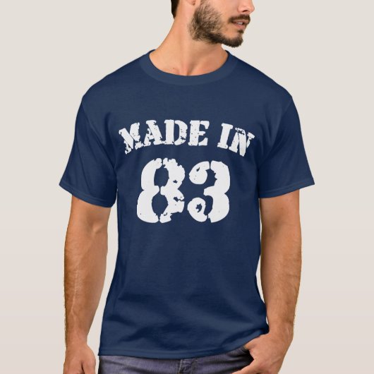 Made in 83 Shirt (Vorderseite)