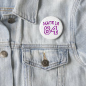 Made in 84 button (Beispiel)