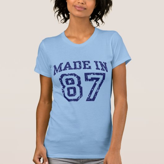Made in 87 T-Shirt (Vorderseite)