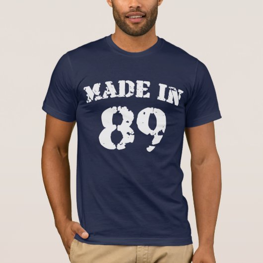 Made in 89 Shirt (Vorderseite)