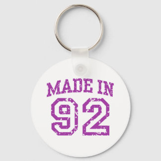 Made in 92 schlüsselanhänger