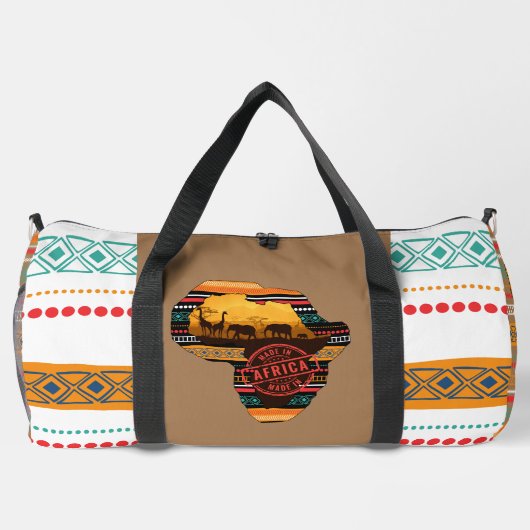 Made in Africa Duffle Bag (Rückseite)