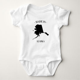 Made in Alaska AK Baby Bodysuit Baby Strampler