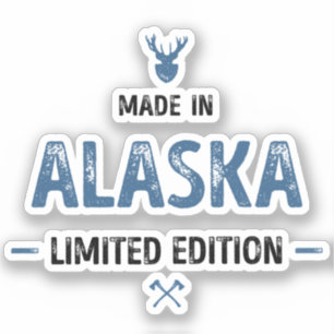 Made in Alaska Limited Edition Aufkleber