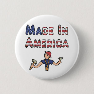 Made in America Button