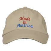Made in America Cap by SRF Bestickte Kappe (Vorderseite)