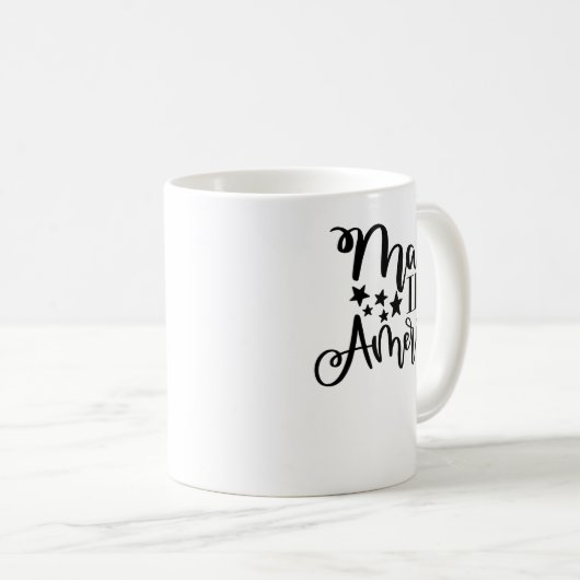 Made in America Kaffeetasse (VorderseiteRechts)