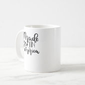 Made in America Kaffeetasse (Vorderseite Links)