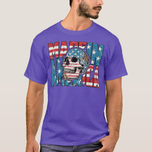 Made in America Leopard patriotisch 4. Juli T-Shirt