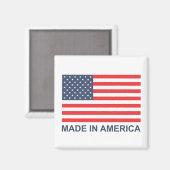 Made in America Magnet (Vorderseite/Rückseite)