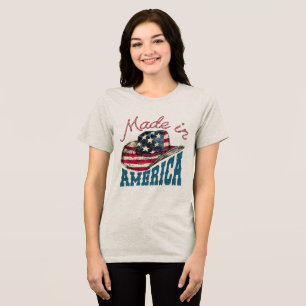 Made in America Patriotic Tri-Blend Shirt