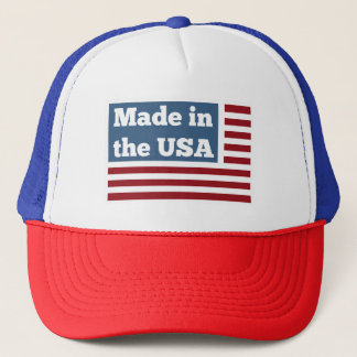 Made in America Patriotic Trucker Hat Truckerkappe