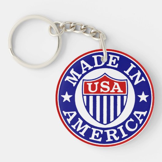 Made in America USA Schlüsselanhänger (Vorderseite)