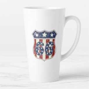 Made In America Vintage Schild Patriotischer Kaffe Milchtasse