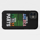 Made in America with Irish Parts St Patrick's Day Case-Mate iPhone Hülle (Rückseite (Horizontal))