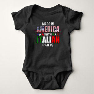 Made in America with Italian Parts Baby Strampler