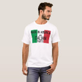 Made in America with Italian Parts T-Shirt (Vorne ganz)