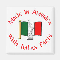 Made in American mit italienischem Parts Magnet