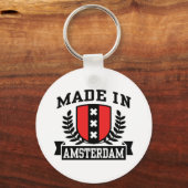 Made in Amsterdam Schlüsselanhänger (Vorderseite)