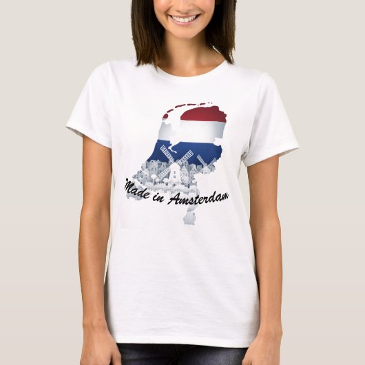 Made in Amsterdam T-Shirt (Vorderseite)