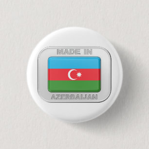 Made in Aserbaidschan Button