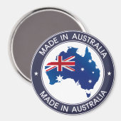 Made in Australia Magnet (Vorderseite/Rückseite)