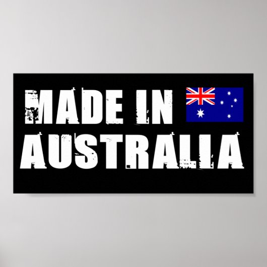 Made in Australia Poster (Vorne)