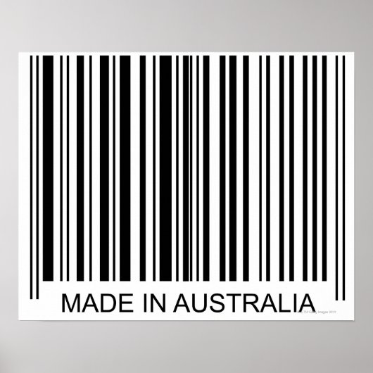Made in Australia Poster (Vorne)