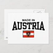 Made in Austria Postkarte (Vorne/Hinten)