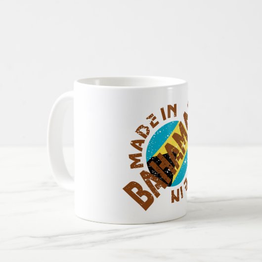 Made in Bahamas Kaffeetasse (Vorderseite Links)