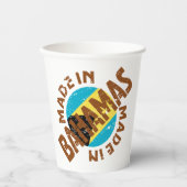 Made in Bahamas Pappbecher (Vorderseite)