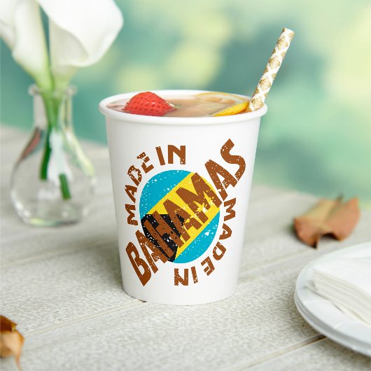 Made in Bahamas Pappbecher