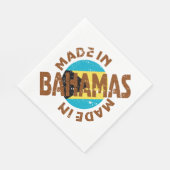 Made in Bahamas Serviette (Ecke)