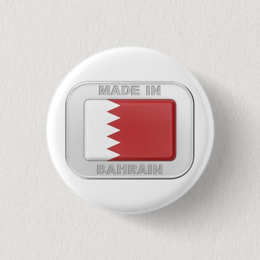 Made in Bahrain Button (Vorderseite)