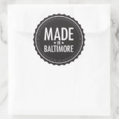 Made in Baltimore Aufkleber (Tasche)