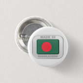 Made in Bangladesch Button (Vorne & Hinten)