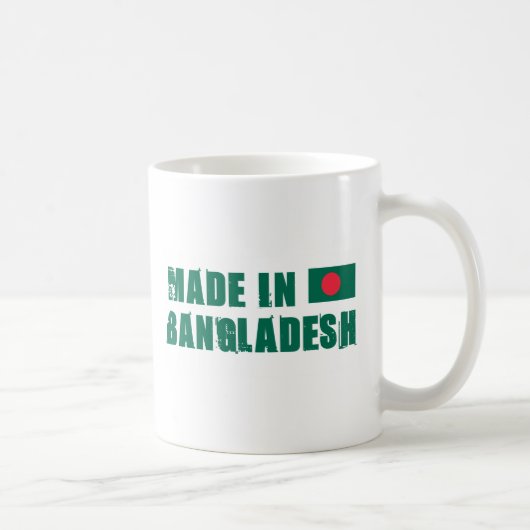 Made in Bangladesch Kaffeetasse (Rechts)