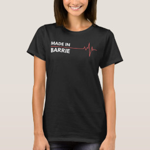 Made in Barrie Ontario Kanada Geburtsort Homet T-Shirt