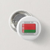 Made in Belarus Button (Vorne & Hinten)
