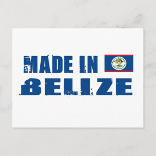Made in Belize Postkarte