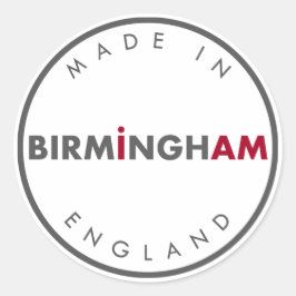 Made in Birmingham Stickers