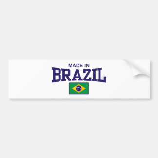 Made in Brasilien Autoaufkleber
