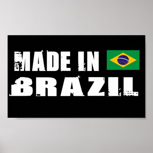 Made in Brasilien Poster (Vorne)