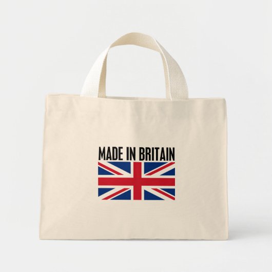 Made in Britain Mini Stoffbeutel (Vorne)